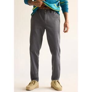 Chubbies Originals Stretch Twill Pant in Charcoal Gray Size Small